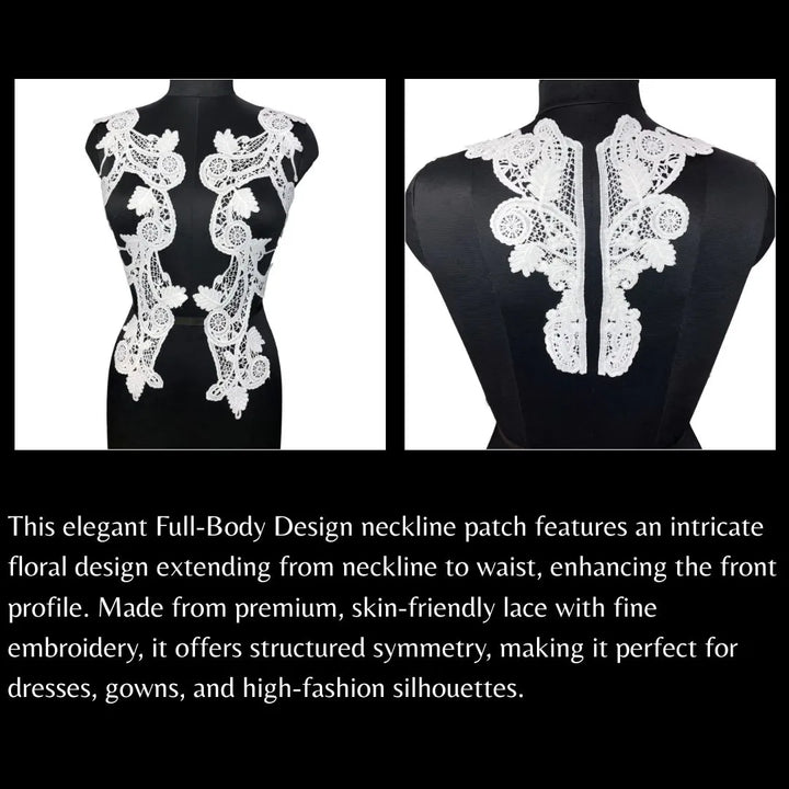 Asymmetrical Elegance Lace