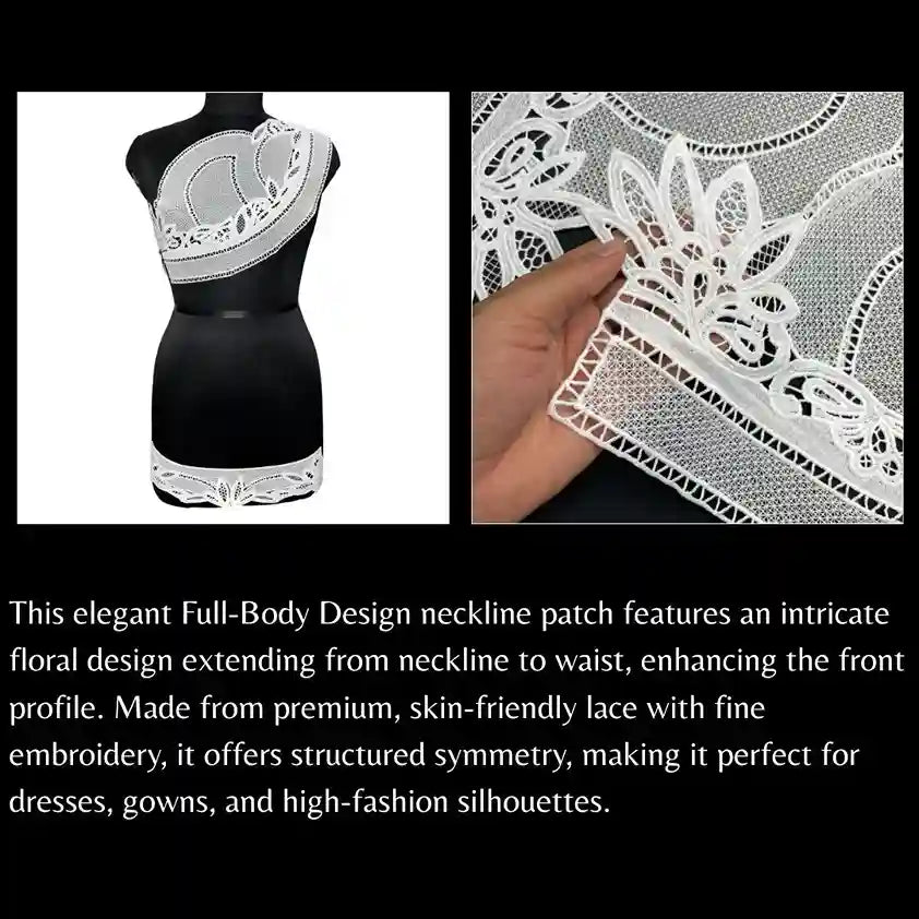 Elegant Shoulder Yoke Design