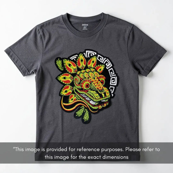 Tribal Mesoamerican Dragon Patch