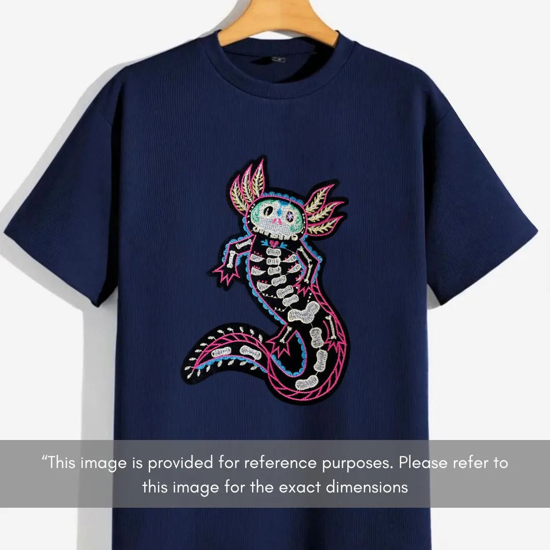 X-Ray Axolotl Design Patch
