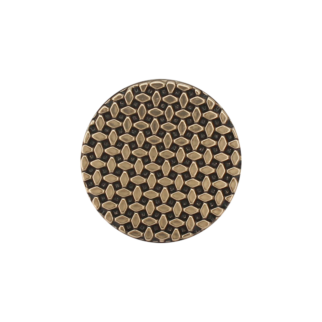 Geometric Grid Buttons for Clothing