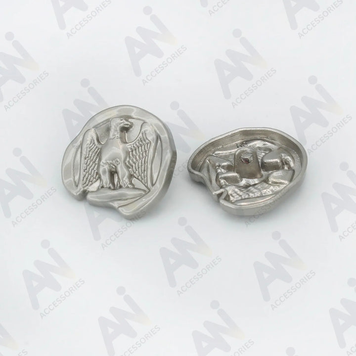 Matt Style Eagle Buttons for Clothing