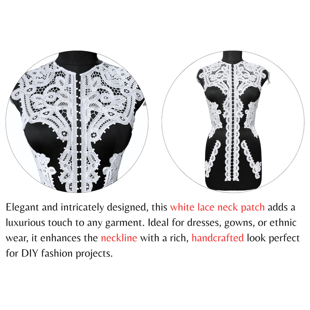 Women's Wear Designer Lace Yoke Set