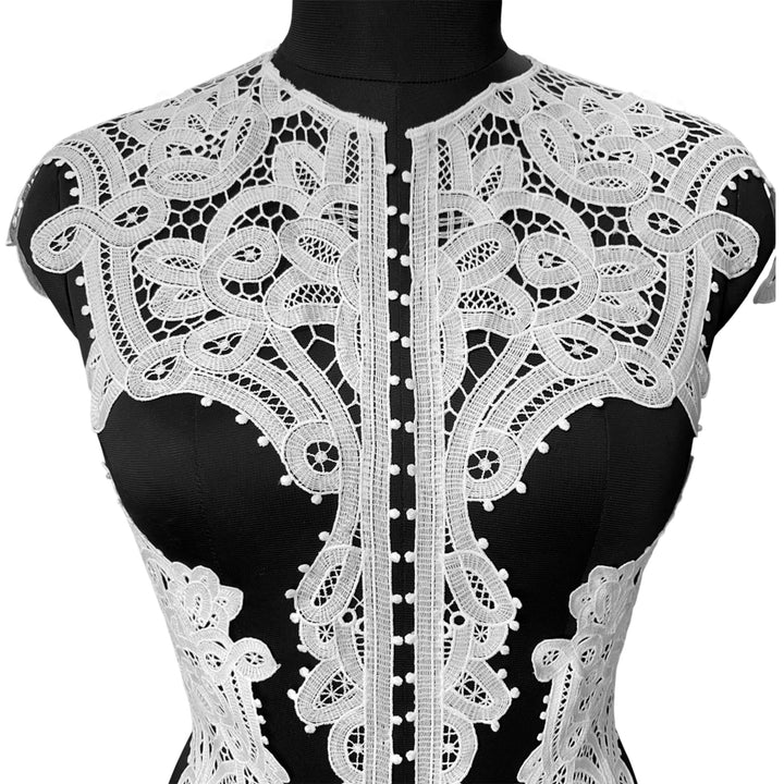 Women's Wear Designer Lace Yoke Set