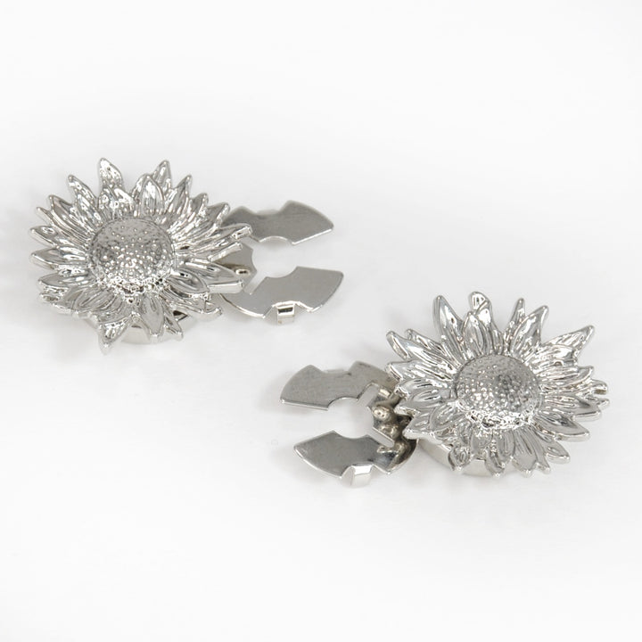 Stylish Metal Button Covers | Set of 2