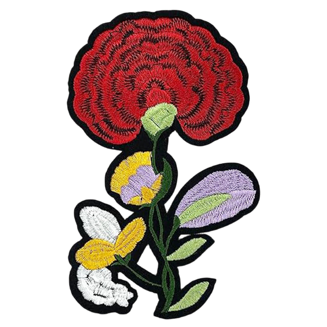 Unique Blossom Design Sew Patch
