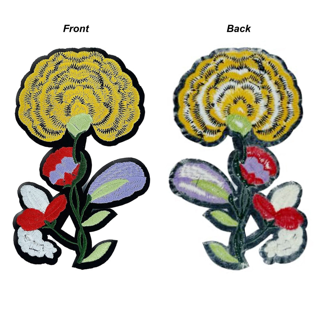 Unique Blossom Design Sew Patch