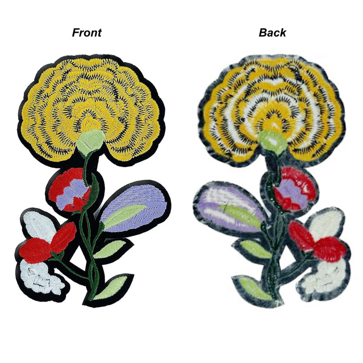 Unique Blossom Design Sew Patch
