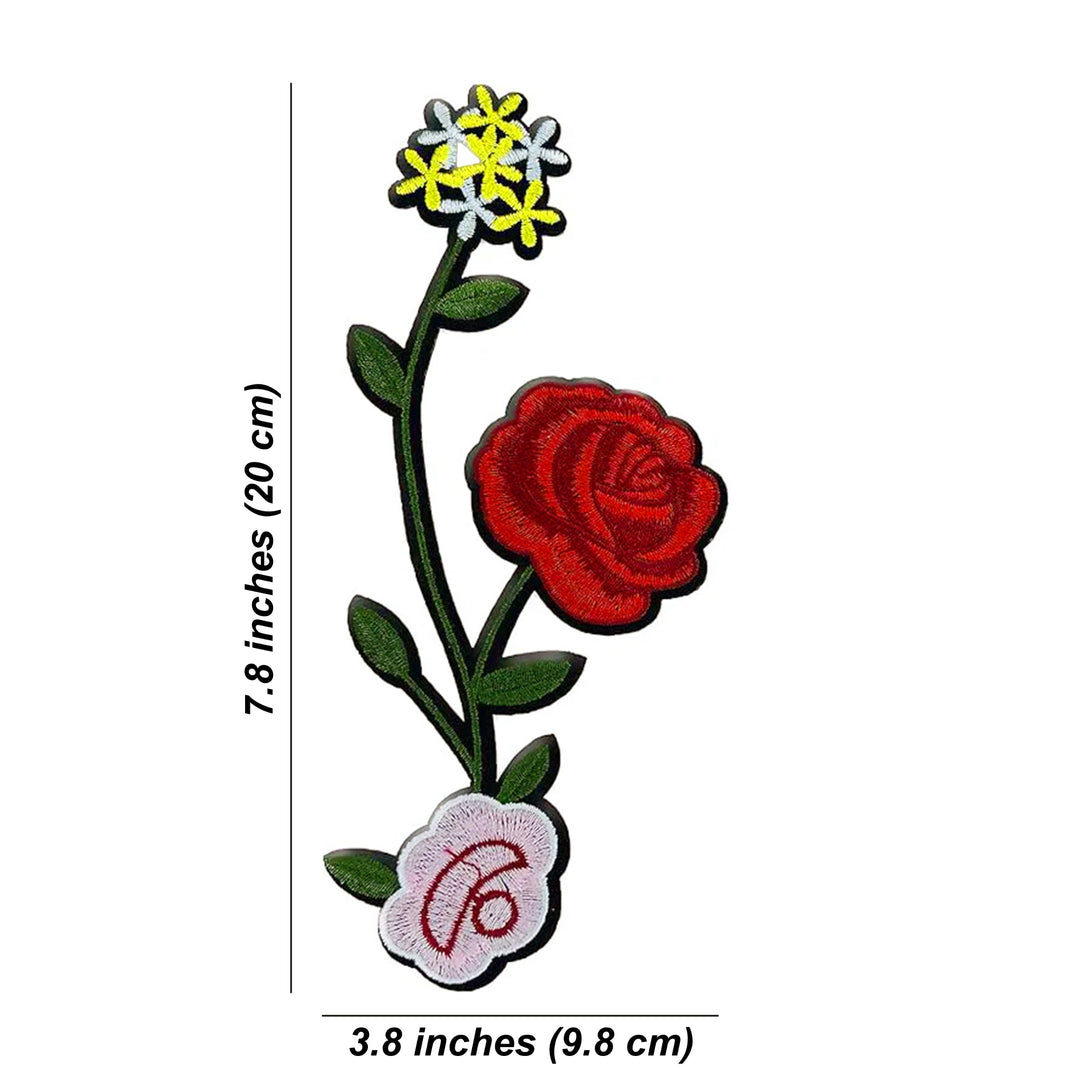 Blossom Cascade Hot-Fix or Sew Patch
