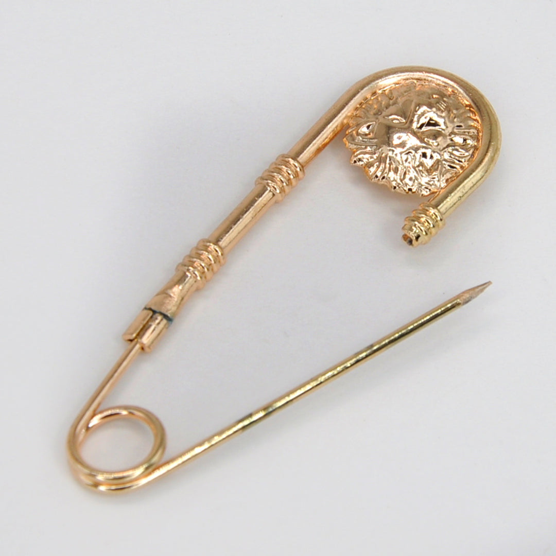 Lion Head Safety Pin
