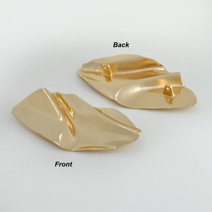 Crumpled Design Buttons | 69mm