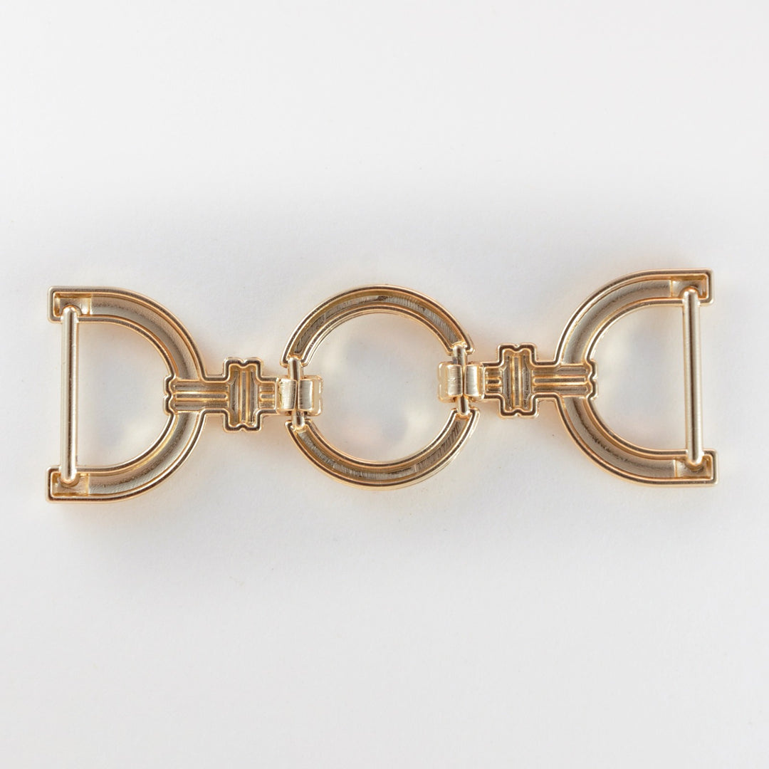 Double D-Ring Horse Bit Buckle