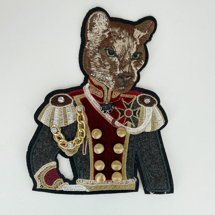 Feline Officer Sew Patch