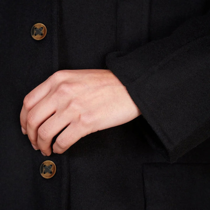 Premium Wood Grain Effect Toggle ABS Buttons | 25mm(40L)