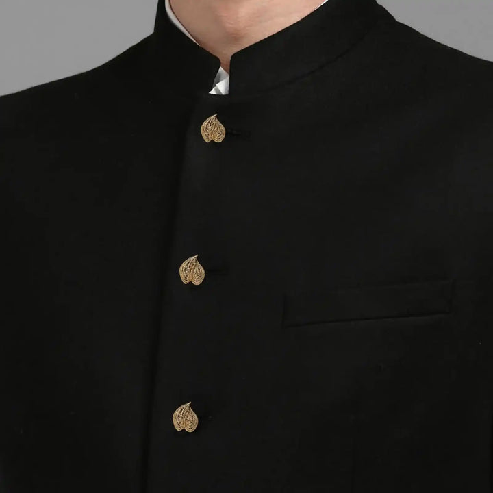 Royal Maple Leaf Design Gold Metal Buttons | 30mm(47L)