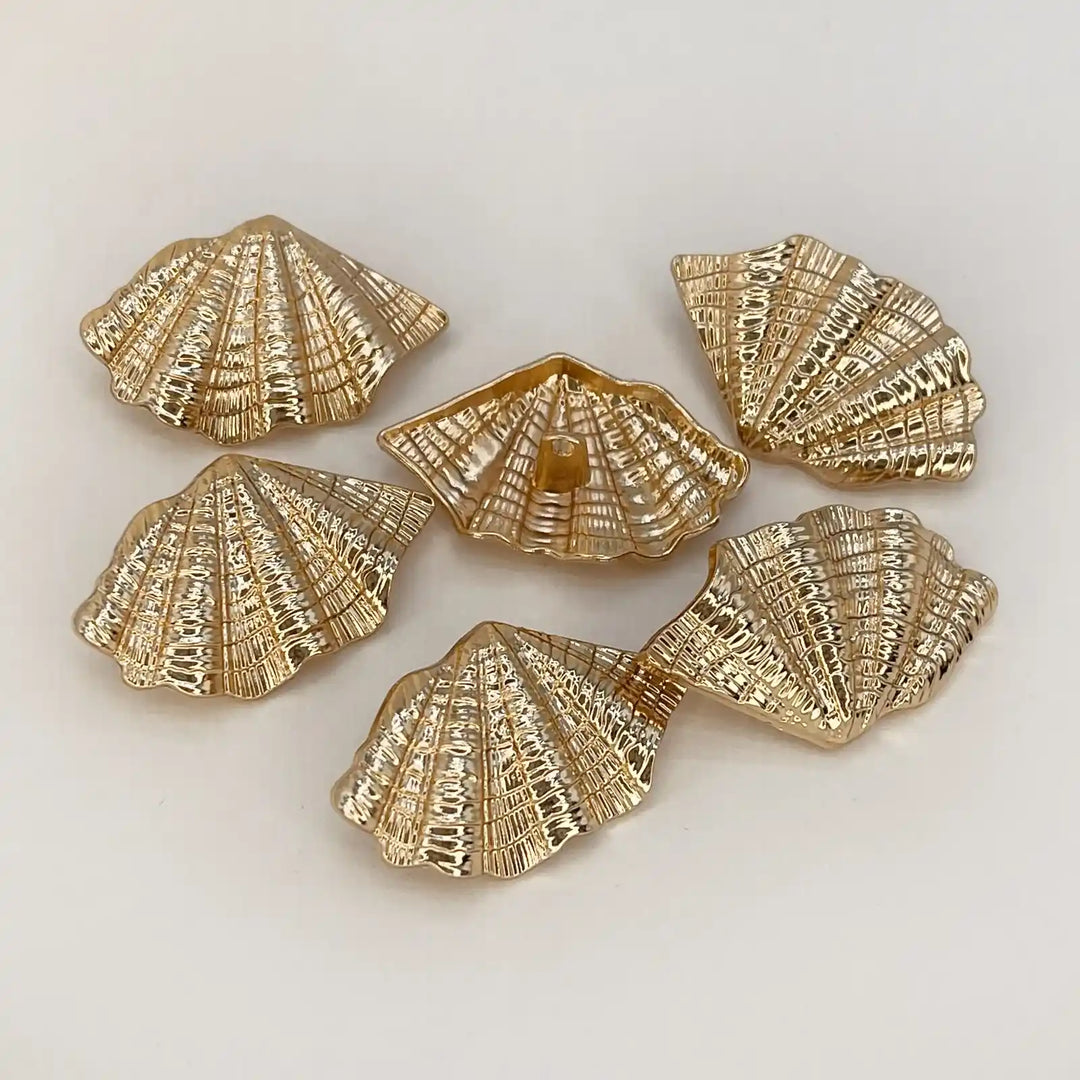 Luxury Oceanic Starfish Brooch & Shell Buttons