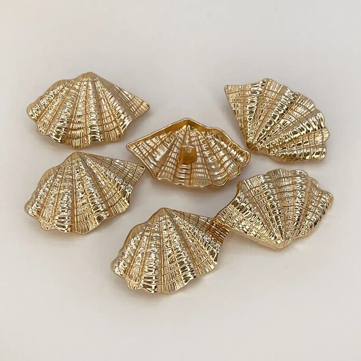 Luxury Oceanic Starfish Brooch & Shell Buttons