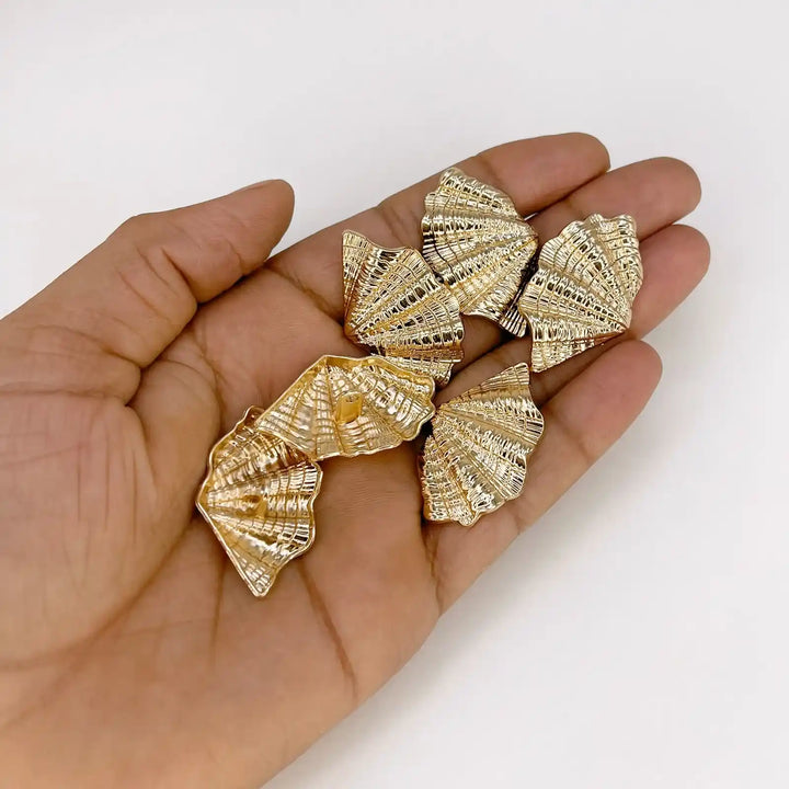 Luxury Oceanic Starfish Brooch & Shell Buttons