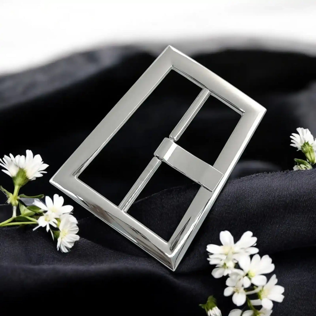 Modern Rectangular Metal Buckle