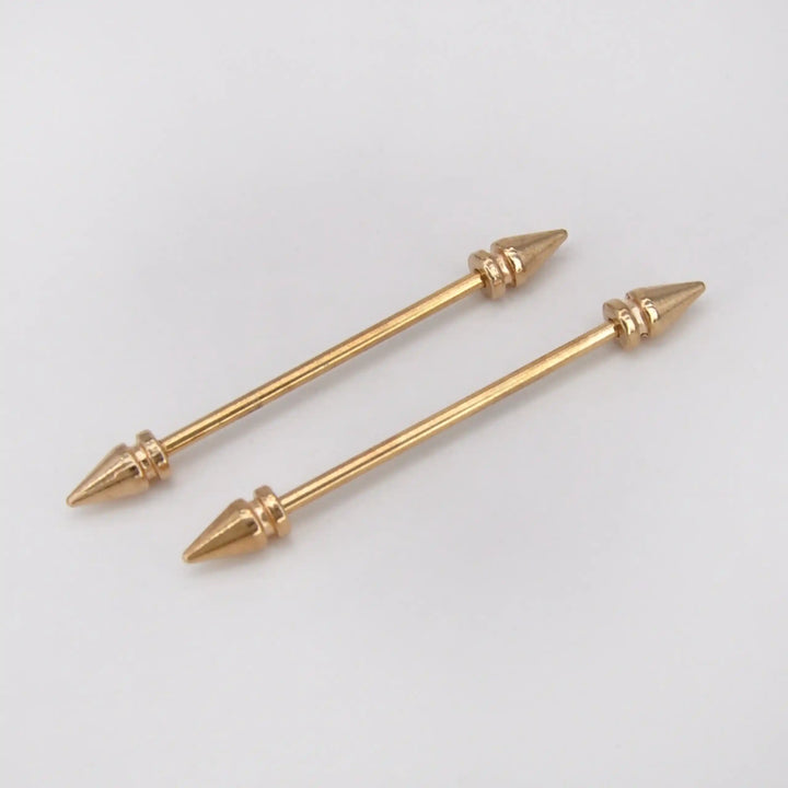 Classic Bar Metal Brooch | 70mm x 77mm