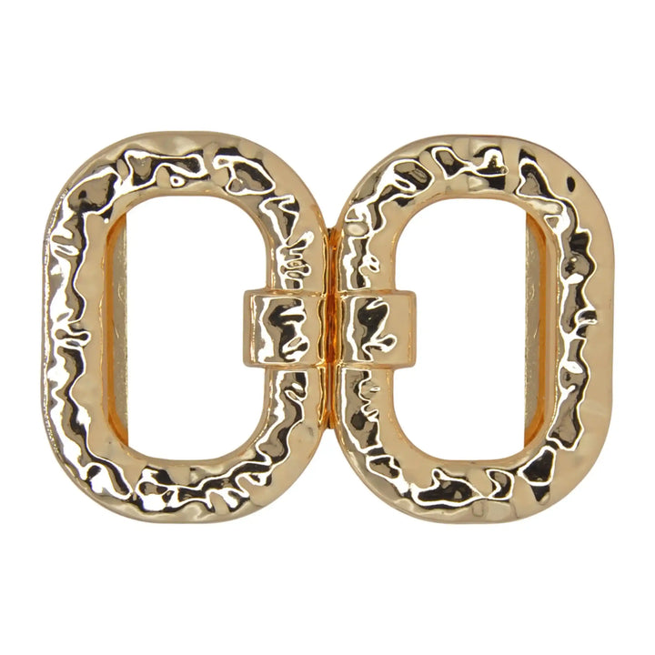 Lustre Duo Oval Metal Buckle | 6.8cm