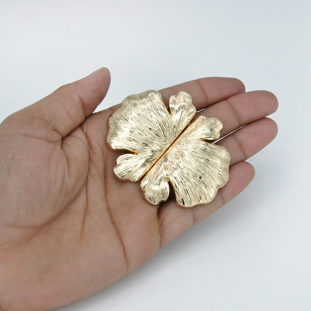 Floral Design Buckle