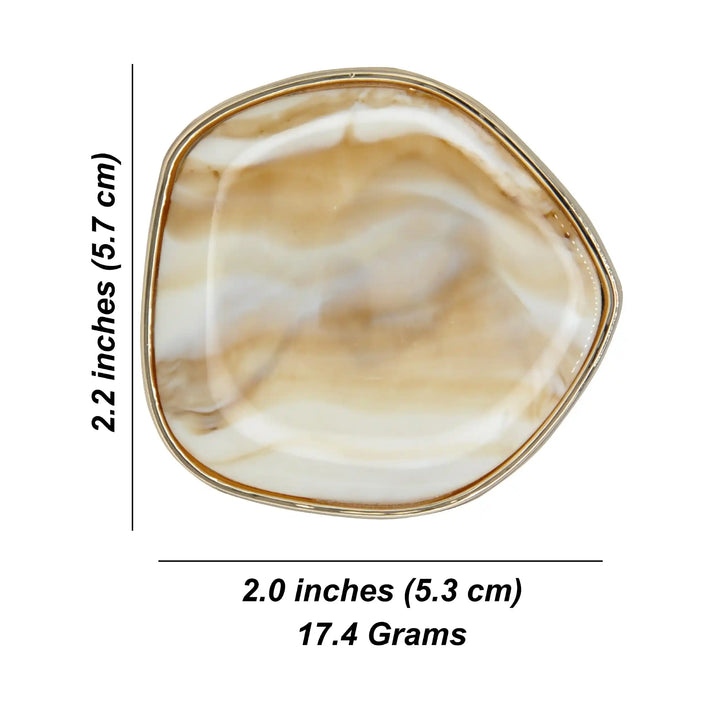 Earthwave Stone Metal Buckle | 57mm