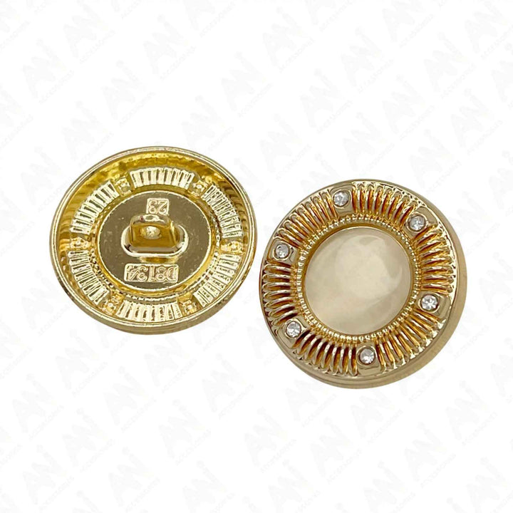 Attractive Design Metal Buttons | 15mm(24L), 18mm(28L) & 23mm(36L)
