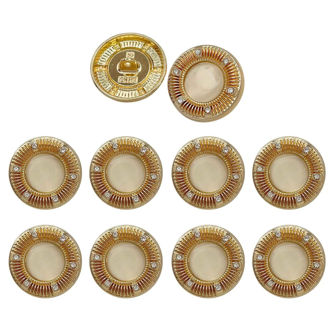 Attractive Design Metal Buttons | 15mm(24L), 18mm(28L) & 23mm(36L)