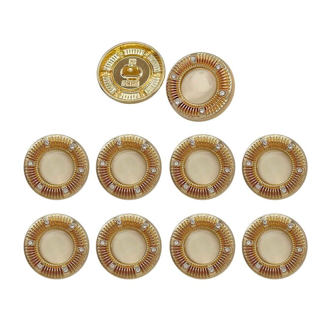 Attractive Design Metal Buttons | 15mm(24L), 18mm(28L) & 23mm(36L)