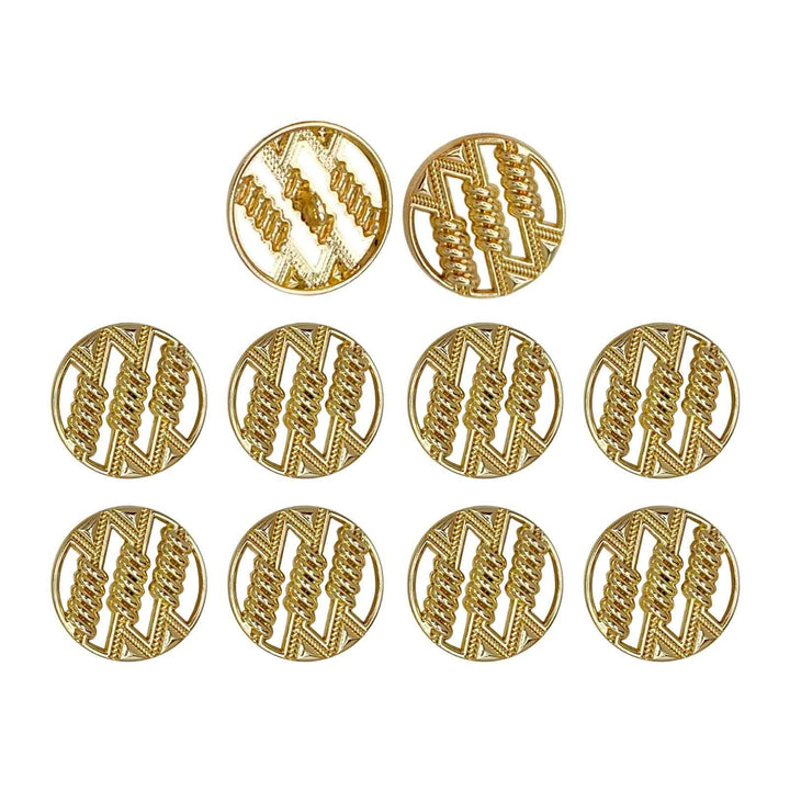 Modern Minimalist Metal Buttons | 18mm(28L), 20mm(32L) & 23mm(36L)