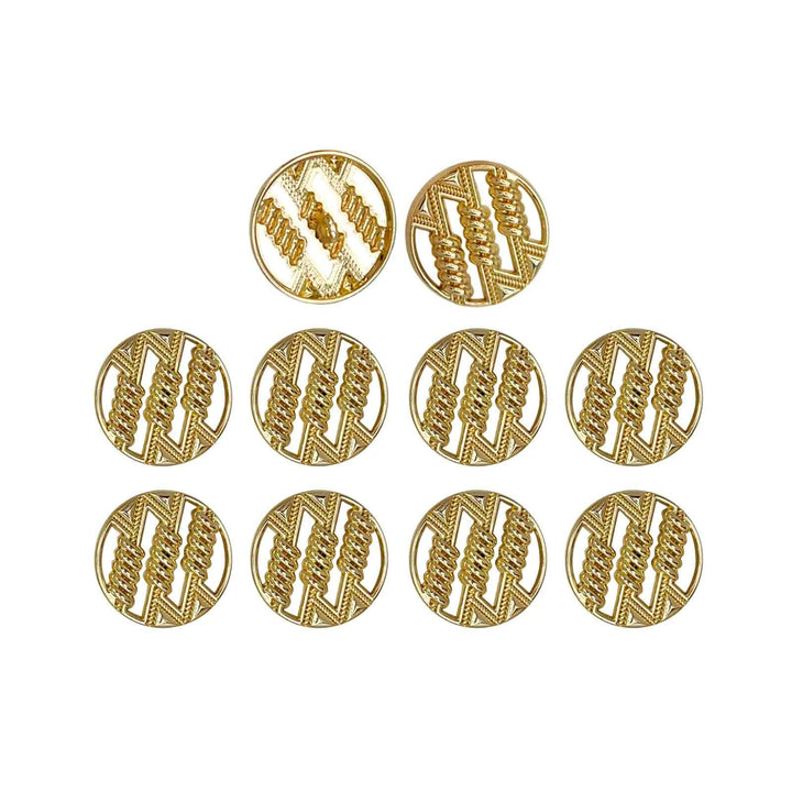 Modern Minimalist Metal Buttons | 18mm(28L), 20mm(32L) & 23mm(36L)