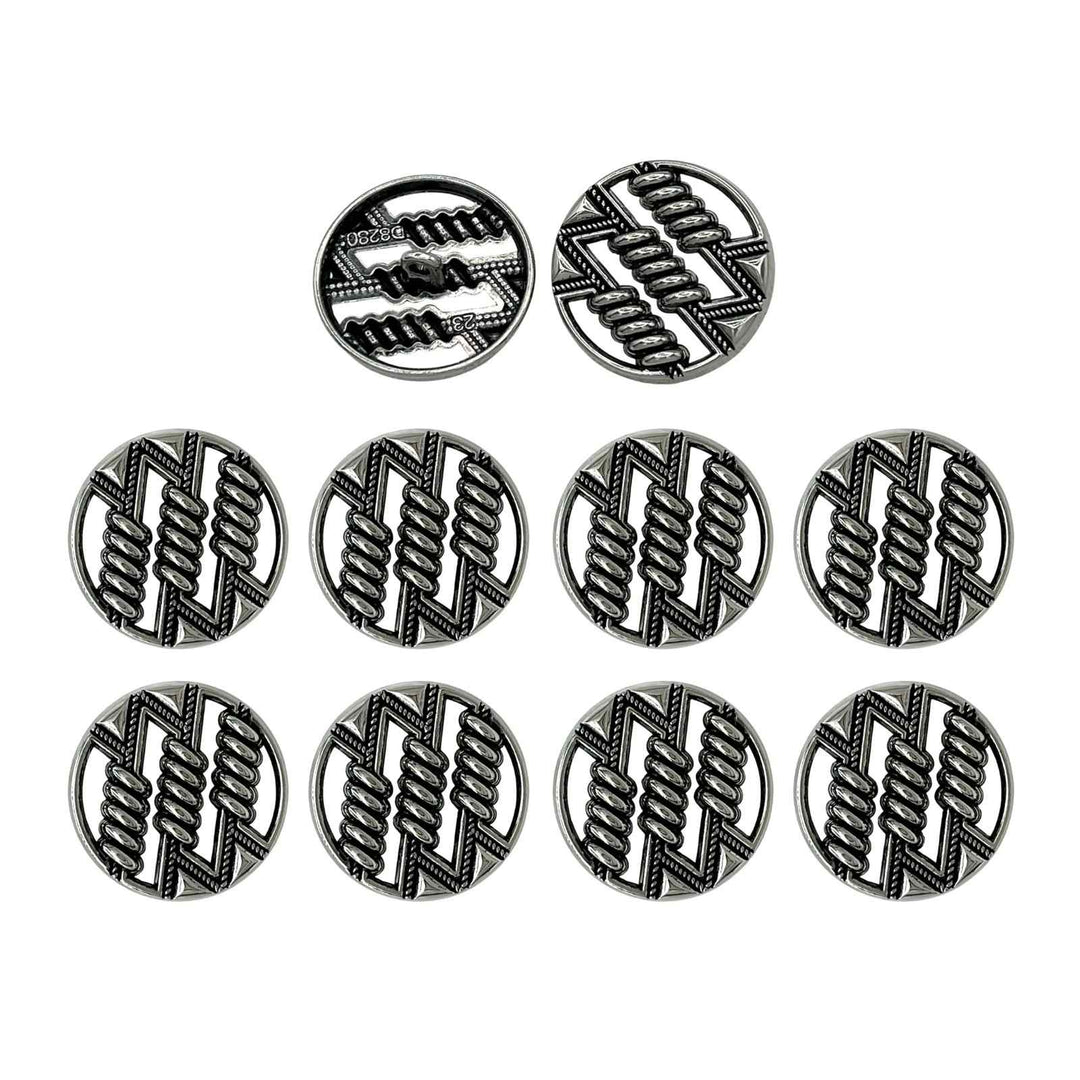 Modern Minimalist Metal Buttons | 18mm(28L), 20mm(32L) & 23mm(36L)