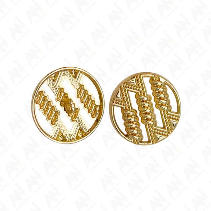 Modern Minimalist Metal Buttons | 18mm(28L), 20mm(32L) & 23mm(36L)