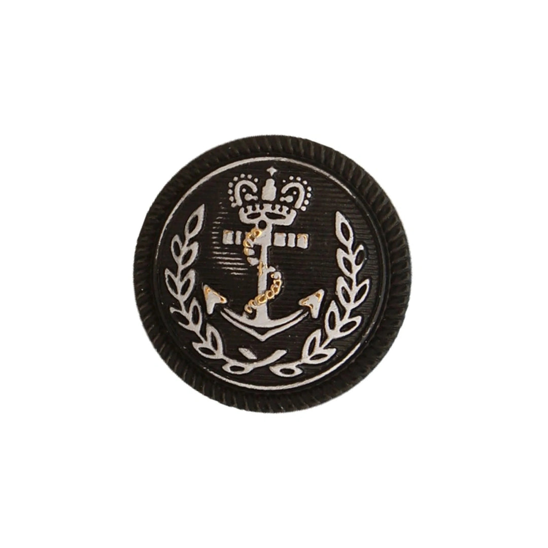 Anchor Style Metal Buttons | 18mm(28L) & 23mm(36L)