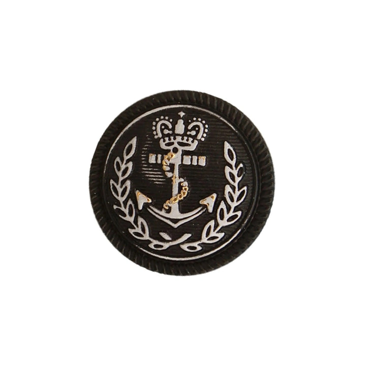 Anchor Style Metal Buttons | 18mm(28L) & 23mm(36L)