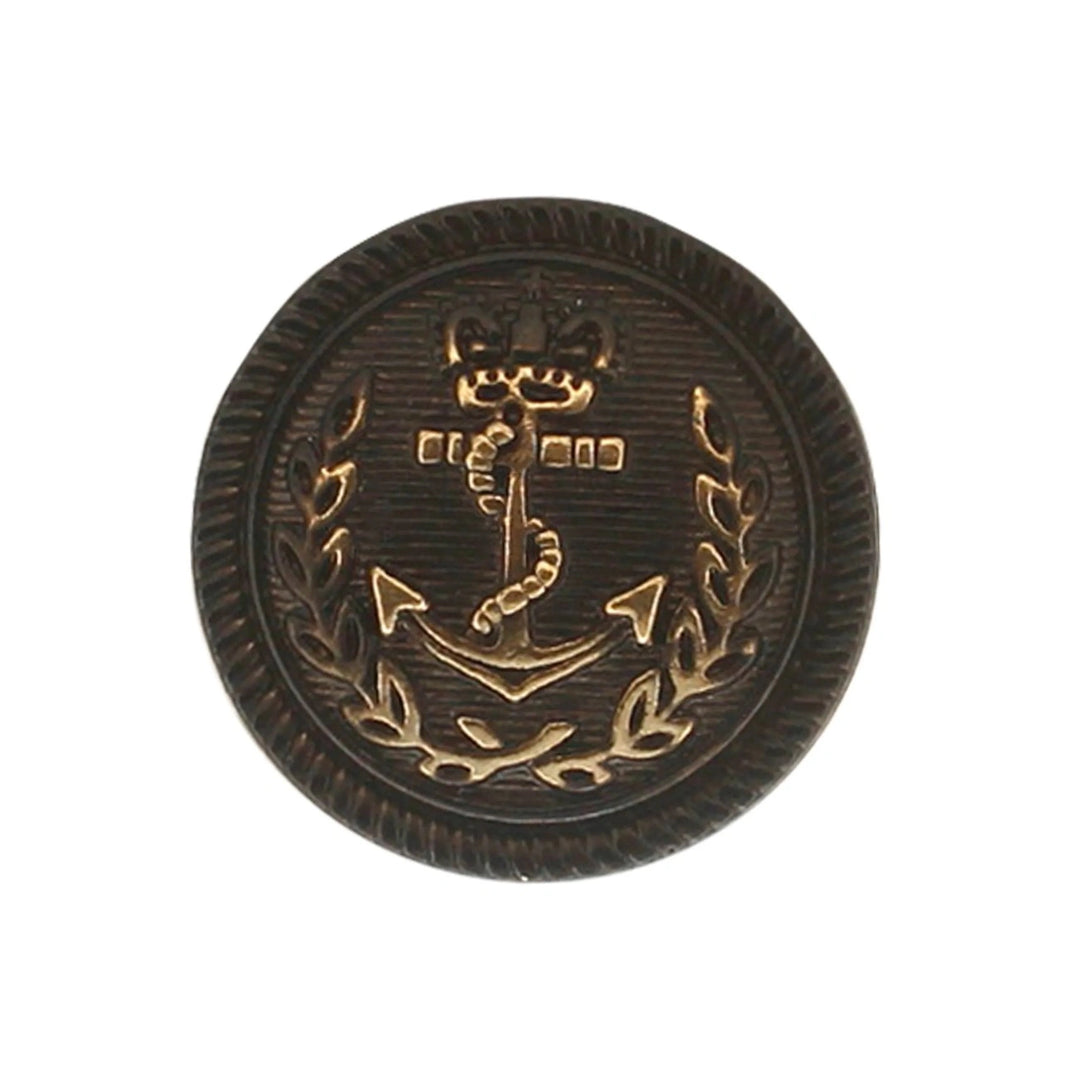 Anchor Style Metal Buttons | 18mm(28L) & 23mm(36L)
