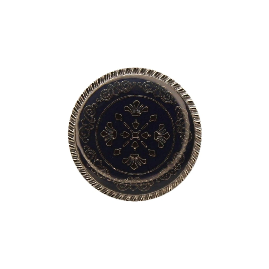Ornate Snowflake Metal Buttons | 17mm(2L) & 22mm(34L)
