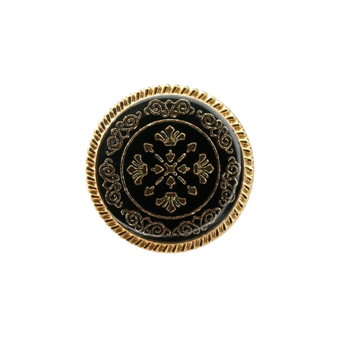 Ornate Snowflake Metal Buttons | 17mm(2L) & 22mm(34L)