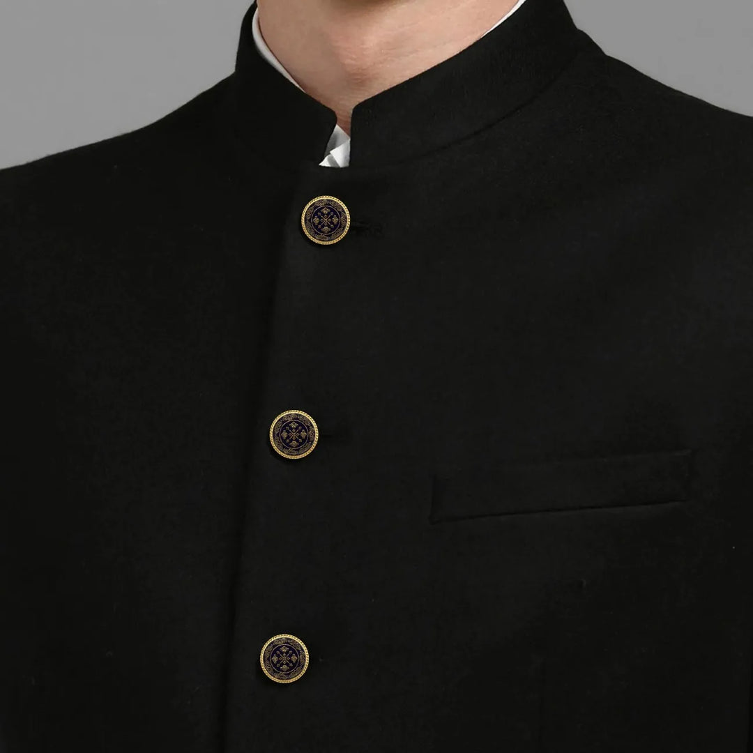 Ornate Snowflake Metal Buttons | 17mm(2L) & 22mm(34L)