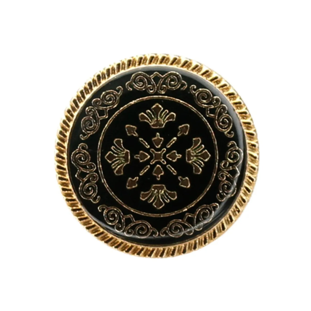 Ornate Snowflake Metal Buttons | 17mm(2L) & 22mm(34L)