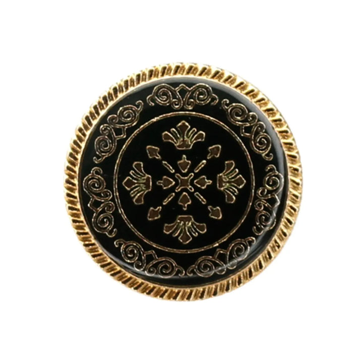 Ornate Snowflake Metal Buttons | 17mm(2L) & 22mm(34L)