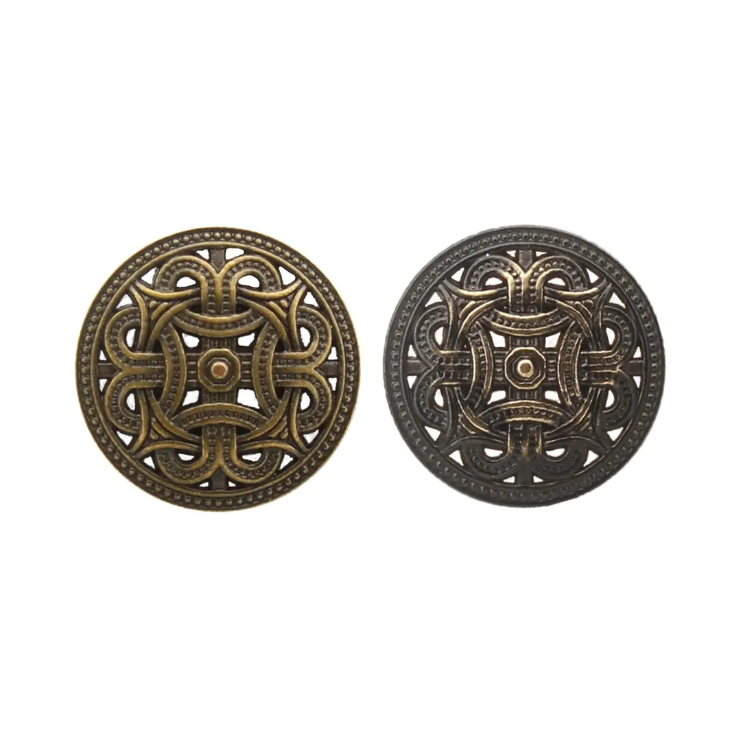 Baroque Design Metal Buttons | 18mm(28L) &  20mm(32L)