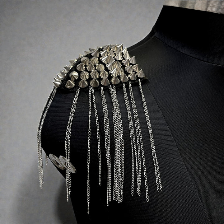 Spikes Shoulder Epaulets