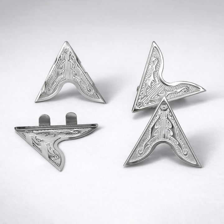 V-Twin Wing Emblem Collar Tip