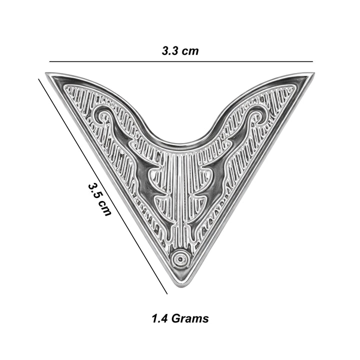 V-Twin Wing Emblem Collar Tip