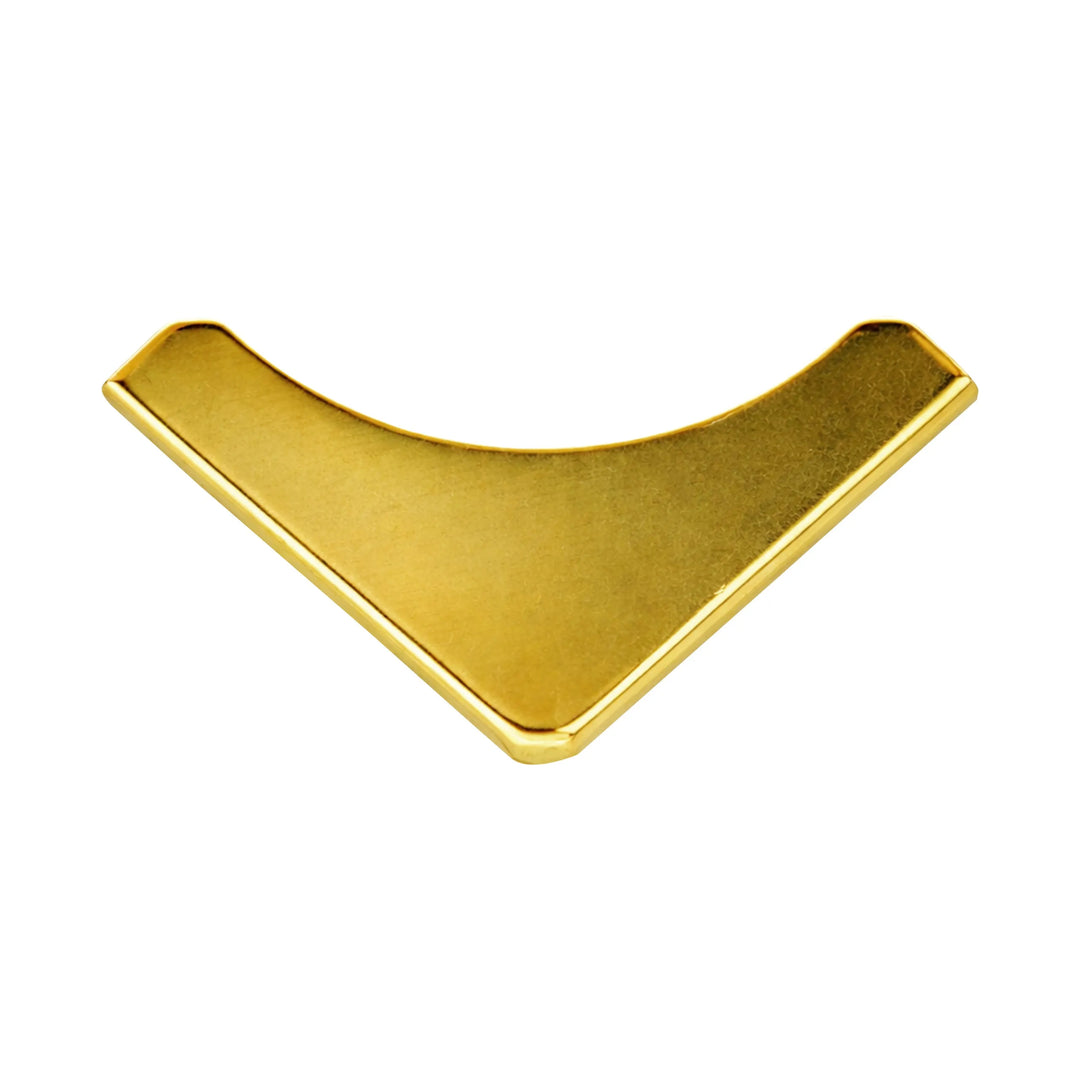 Smooth Chevron Design Collar Tip