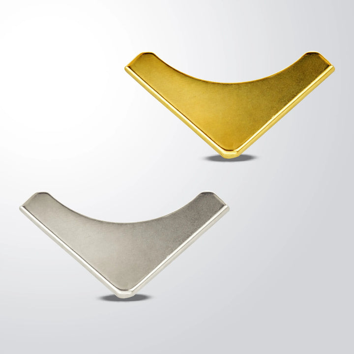 Smooth Chevron Design Collar Tip