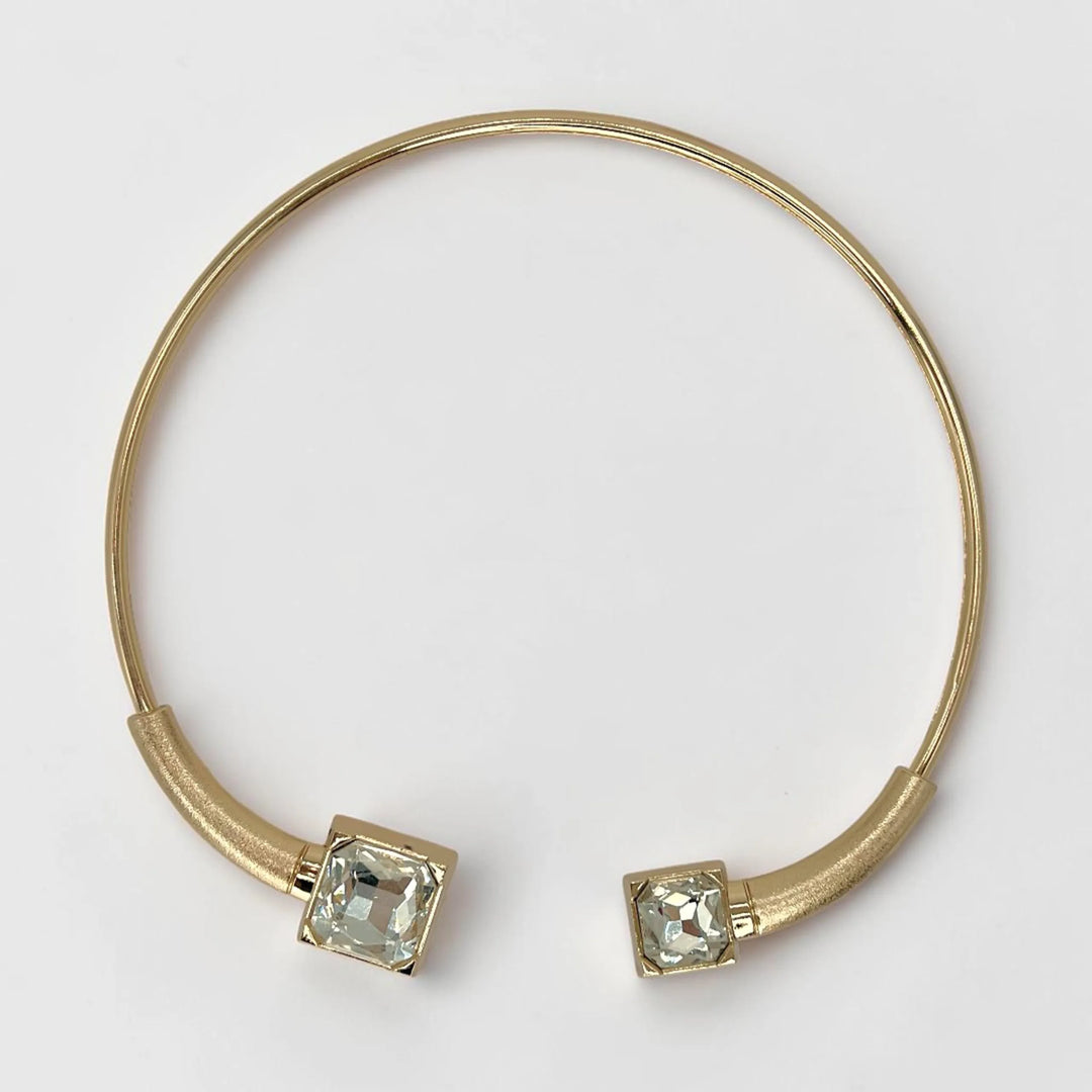 Royal Gemstone Torque Hasli Choker Necklace