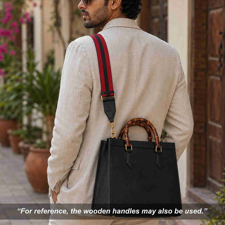 Premium Bamboo Wooden Bag Handle
